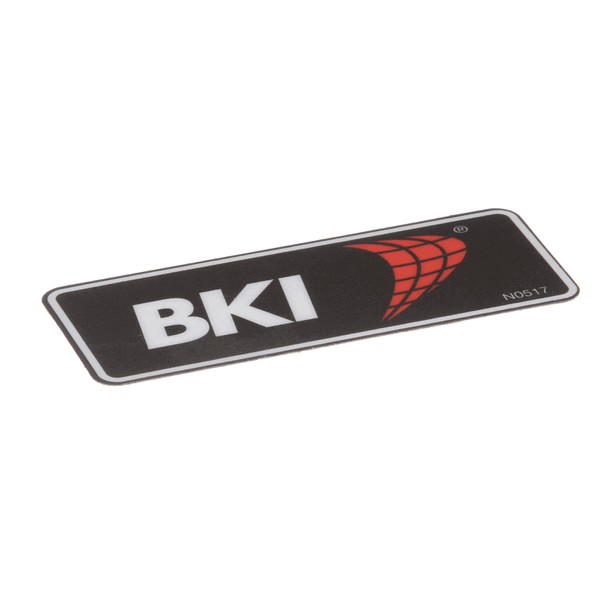 (image for) BKI (Barbeque King) N0517 DECAL, BKI LOGO, ADHESIVE BACK